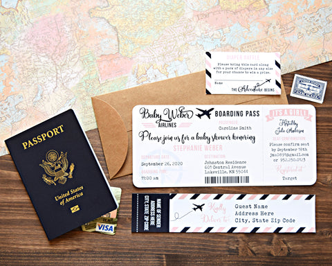 Airplane Baby Shower