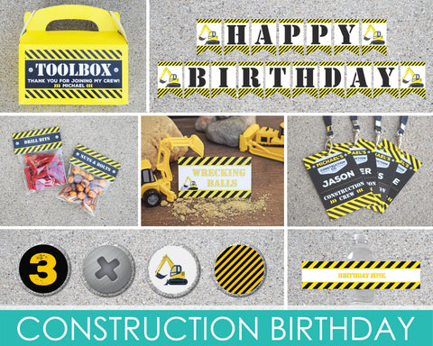 Construction Birthday