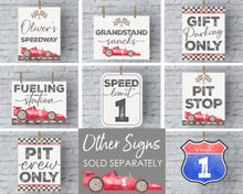 Load image into Gallery viewer, Fast One Birthday Signage