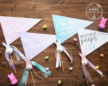 Load image into Gallery viewer, Easter Printable Pennant Flags