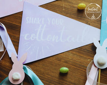 Load image into Gallery viewer, Shake Your Cottontail Pennant Flag