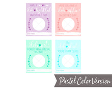 Load image into Gallery viewer, Playdoh Valentine Cards Pastel Colors