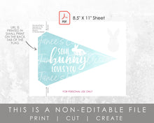 Load image into Gallery viewer, Easter Printable Pennant Flag