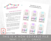 Load image into Gallery viewer, Easter Printable Tags